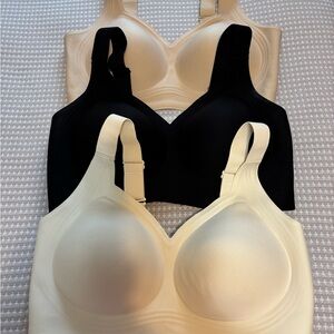 Daystry Bra Black Beige & Cream Bra Bundle NWOT
